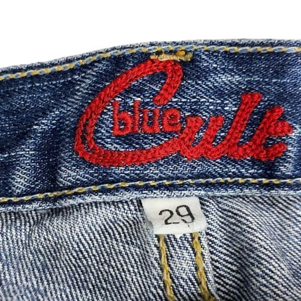 Blue Cult Boot cut Jeans that are slightly distressed size 29 - Picture 4 of 11